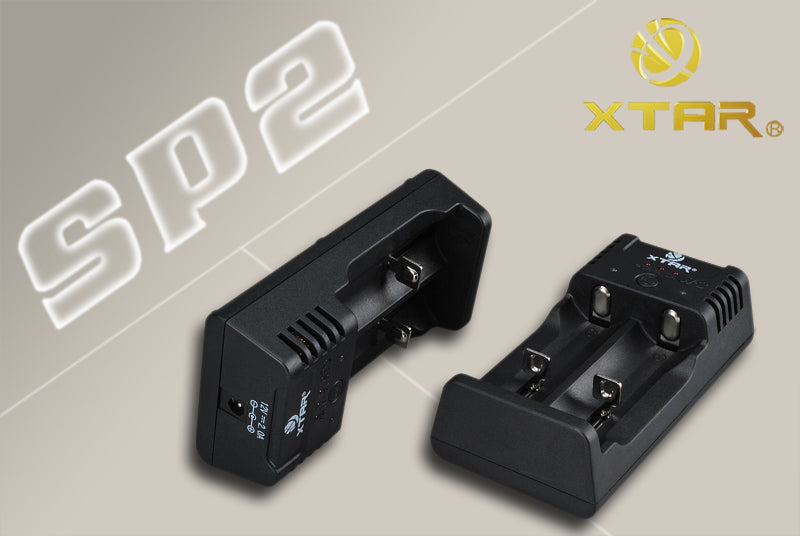 XTAR SP2 Dual Bay Lithium Ion Battery Charger
