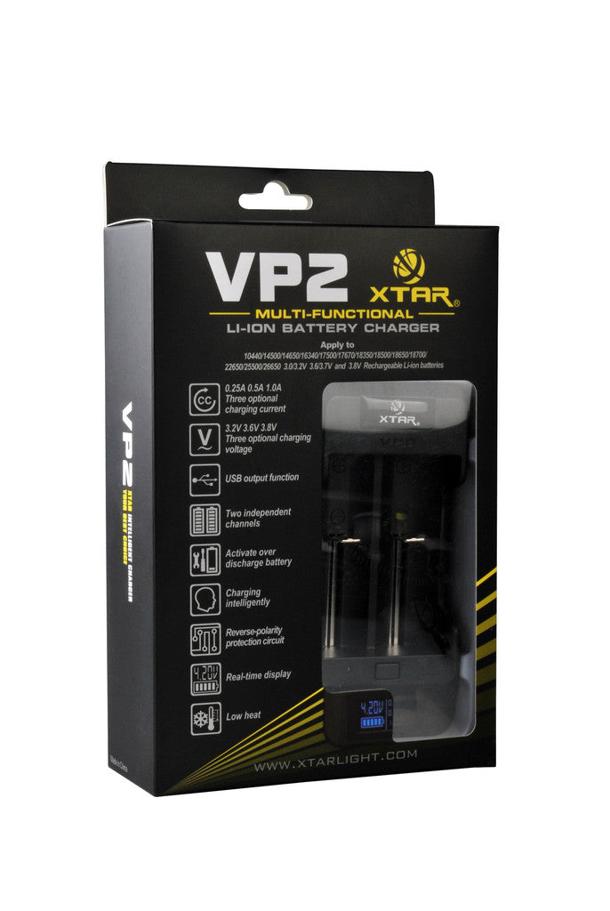 XTAR VP2 Multi Function Lithium Ion Battery Charger