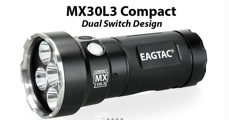 EagleTac MX30L3-C 3500 Lumen 6 * XP-G2 S2 LED