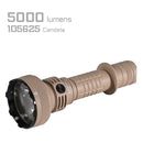 Acebeam L35 2.0 Desert Flashlight – 6500K CREE XHP70.3 HI | 5000 Lumens Tactical Duty Light