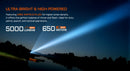 Acebeam L35 2.0 Desert Flashlight – 6500K CREE XHP70.3 HI | 5000 Lumens Tactical Duty Light