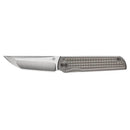 North Mountain Blade Kick Stop Chop Japanese Style ZDP-189 Grid Titanium Handle