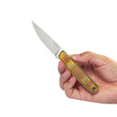 Kubey JL KUB356C Fixed Blade Knife – Ultem Handle, D2 Steel