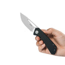 Kubey Knife Thalia 3.27" D2 Black G10 KUB331L