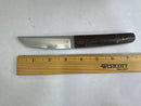 North Mountain Blade Chop Mini Fixed 3.5" SLD-Magic Full Tang Steel Copper Infused Carbon Fiber Handle