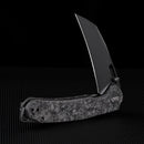 Wixco Wortex WX16-B – 3.1" 14C28N Liner Lock Black Carbon Fiber Knife