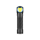 Olight Perun 3 Headlamp – Black | 3,000 Lm Rechargeable Right‑Angle Headlamp with White & Red Light Modes