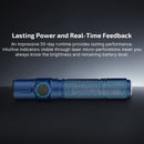 Olight Warrior Ultra 2500 Lumen Rechargeable LED Flashlight 1 * 21700 Battery - Navy Blue