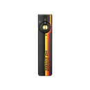 Arkfeld Pro Flat EDC Flashlight with LED Light, UV and Laser - Racing Stripes