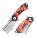 Kansept Knives Mini Korvid T3030S2 – Satin CPM-S35VN Blade, Carbon Fiber Handle, Frame Lock Design