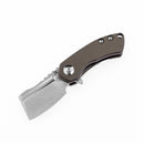 Kansept Mini Korvid 1.45" Satin CPM-S35VN Bronze Anodized Titanium K3030A3