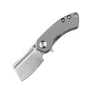 Kansept Mini Korvid 1.45" Satin CPM-S35VN Bead Blasted Titanium Plain K3030A2