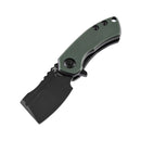 Kansept  Korvid Mini 1.45" Black TiCn Coated 154CM OD Green G10 T3030A1