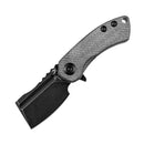 Kansept Korvid Mini 1.45" Black TiCn Coated 154CM Denim G10 T3030A9