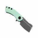 Kansept Mini Korvid 1.45" Gray TiCn Coated CPM-S35VN Tiffany Blue G10 K3030A1