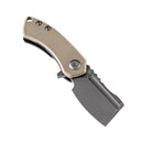 Kansept Mini Korvid 1.45" Gray TiCn Coated 154CM Light Sand G10 T3030A2