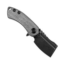 Kansept Korvid Mini 1.45" Black TiCn Coated 154CM Denim G10 T3030A9