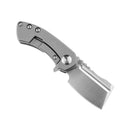 Kansept Mini Korvid 1.45" Satin CPM-S35VN Bead Blasted Titanium Plain K3030A2