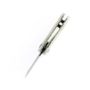 Kansept Mini Korvid 1.45" Black TiCn Coated 154CM Jade G10 T3030A4