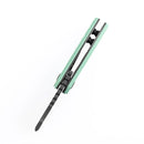 Kansept Mini Korvid 1.45" Gray TiCn Coated CPM-S35VN Tiffany Blue G10 K3030A1