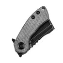 Kansept Korvid Mini 1.45" Black TiCn Coated 154CM Denim G10 T3030A9