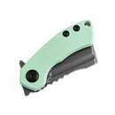 Kansept Mini Korvid 1.45" Gray TiCn Coated CPM-S35VN Tiffany Blue G10 K3030A1