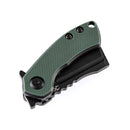 Kansept  Korvid Mini 1.45" Black TiCn Coated 154CM OD Green G10 T3030A1