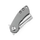 Kansept Mini Korvid 1.45" Satin CPM-S35VN Bead Blasted Titanium Plain K3030A2