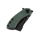 Kansept  Korvid Mini 1.45" Black TiCn Coated 154CM OD Green G10 T3030A1