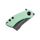 Kansept Mini Korvid 1.45" Gray TiCn Coated CPM-S35VN Tiffany Blue G10 K3030A1