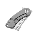 Kansept Mini Korvid 1.45" Satin CPM-S35VN Bead Blasted Titanium Plain K3030A2