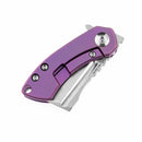 Kansept Mini Korvid 1.45" Stonewashed CPM-S35VN Purple Anodized Titanium K3030A4