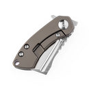 Kansept Mini Korvid 1.45" Satin CPM-S35VN Bronze Anodized Titanium K3030A3