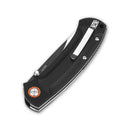 QSP Copperhead 3.50" Sandvik 14C28N black G10 QS109-A