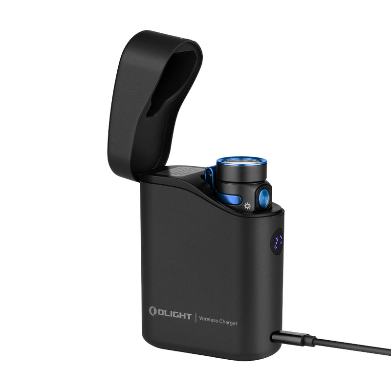 olight charging outside of flashlight Olight Baton 4 Premium Edition Rechargeable Flashlight Black (1300 Lumens)