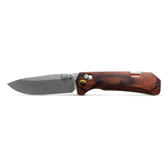 Benchmade 15062 Grizzly Creek Folding Knife 3.49in S30V Steel Blade Wood Handles