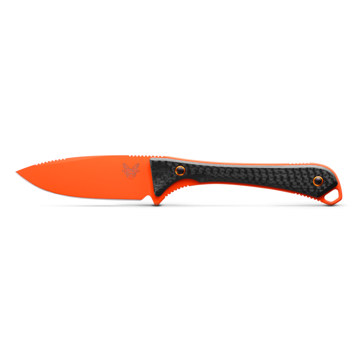 Benchmade Altitude 15201OR 3.08in S90V Orange Blade Carbon Fiber Handles