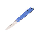 Kansept Prickle T1012A4 – 3.53" 154CM Blade, Blue G10 Handle, Max Tkachuk Design Flipper Knife