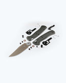 Benchmade Taggedout 15536TN-02 exploded parts view