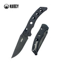 Kubey Hound 3.43" 14C28N Black G10 KUB172B