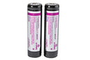 XTAR Protected 18700 2600 mAh Button Top Rechargeable 3.7V Li-Ion Battery