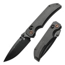 Kansept Eaglestrike 3.73" CPM S35VN Blackwash Titanium Black K1095V2