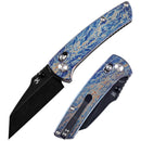 Kansept Main Street 3.36" Black Stonewashed Lightning Strike Titanium K1015M2
