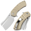 Kansept XL Korvid 3.55" 154CM Light Sand G10 T1030A5