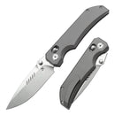 Kansept Eaglestrike 3.73" CPM S35VN Bead Blasted Titanium Plain K1095V3