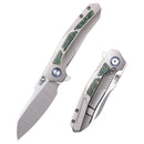 Remette Kestrel 2.83" S35VN Titanium+Carbon Fiber RTPO-A