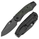 CAVEMAN Blackwash CPM 20CV Blackwash Titanium, Jungle Wear Fatcarbon