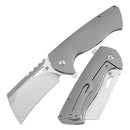 Kansept Leviathan 3.9'' Stonewashed CPM S35VN Bead Blasted Titanium K1083A1