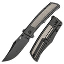 Bison Blackwash CPM S35VN Blackwash Titanium