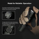 Olight Warrior Ultra 2500 Lumen Rechargeable LED Flashlight 1 * 21700 Battery - Stealth Grey